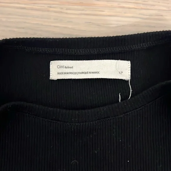 Oak + fort tank w/ attached bolero sleeves - Picture 2 of 5